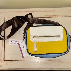 Vegan Leather Crossbody Bag